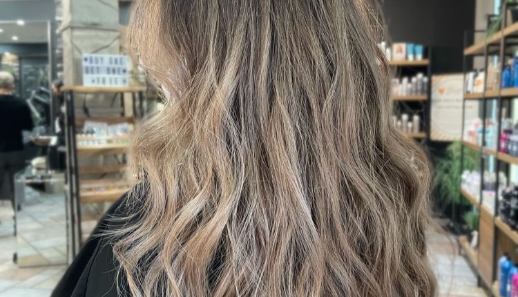 Caramel Balayage Dark Brown Hair
