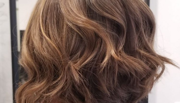 Dark Brown Blonde Ombre Short Hair