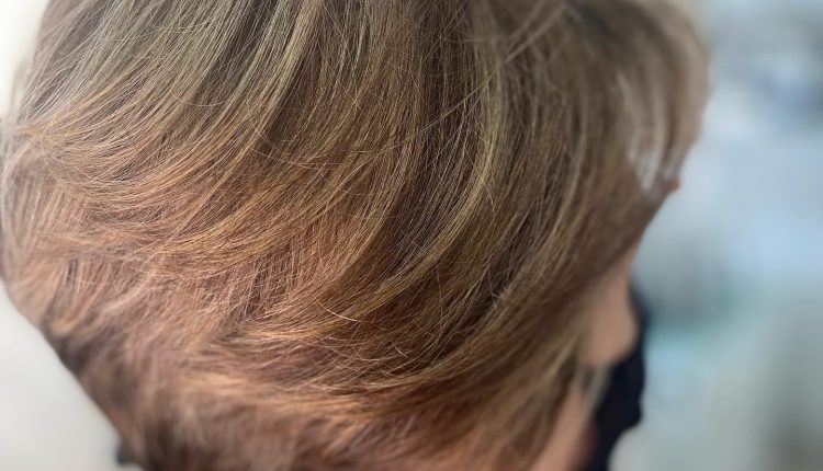 Messy Pixie Cut Back View