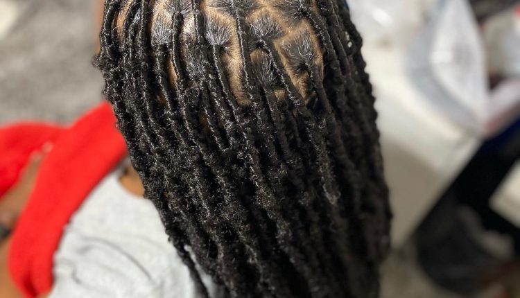 3 Layer Tribal Braids Side Part