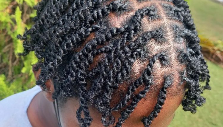 Zig Zag Braids With Weave