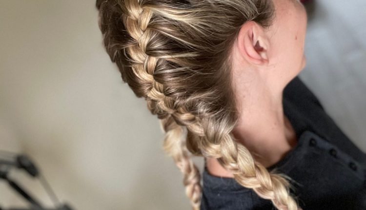 How To French Braid Pigtails Short Hair