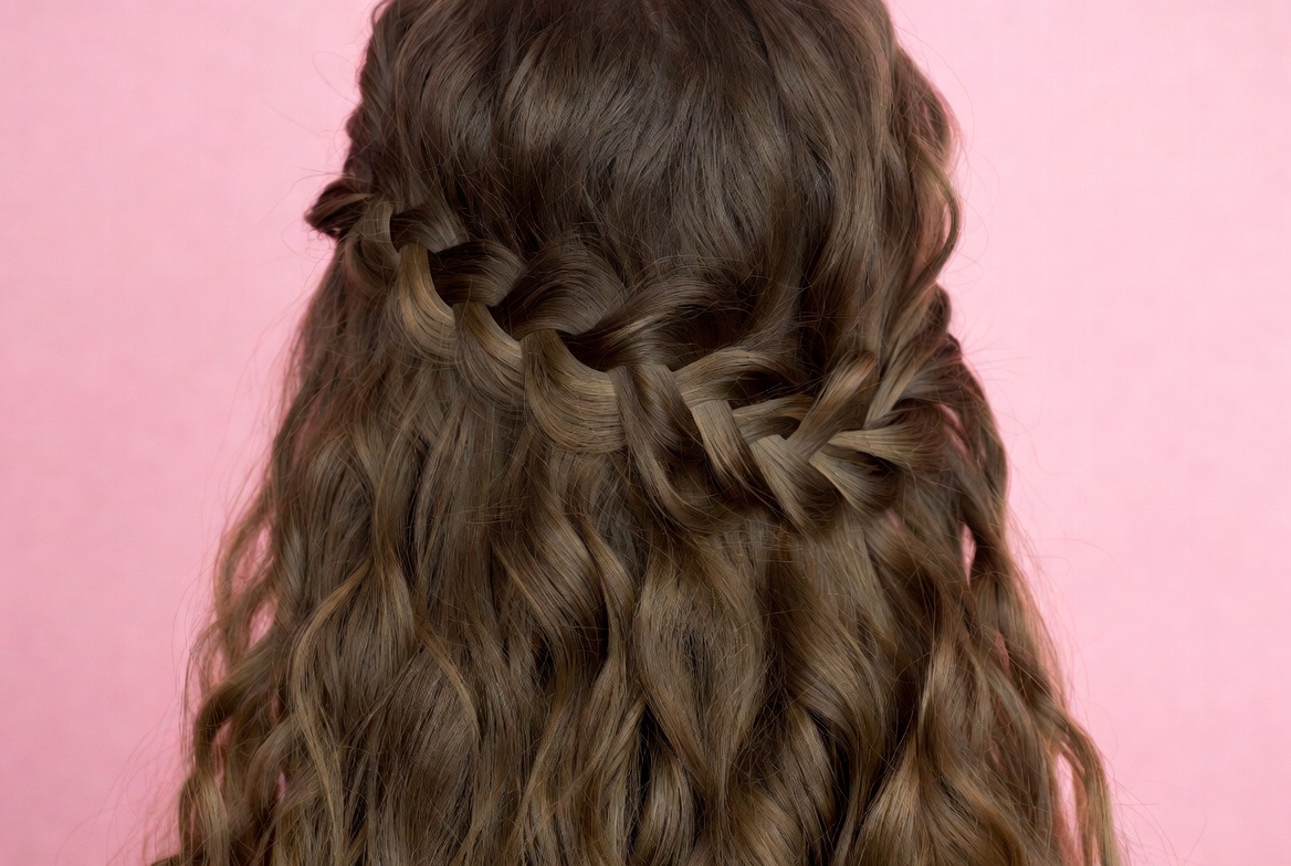 Side French Braid Into Fishtail